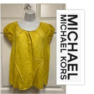 Michael Kors Maize Cotton Top